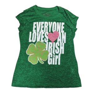 Rocker Girl‎ St. Patrick's Day Fitted T-shirt